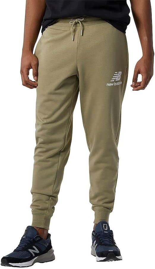 

Спортивные брюки New Balance Men's Nb Essentials Stacked Logo, зеленый