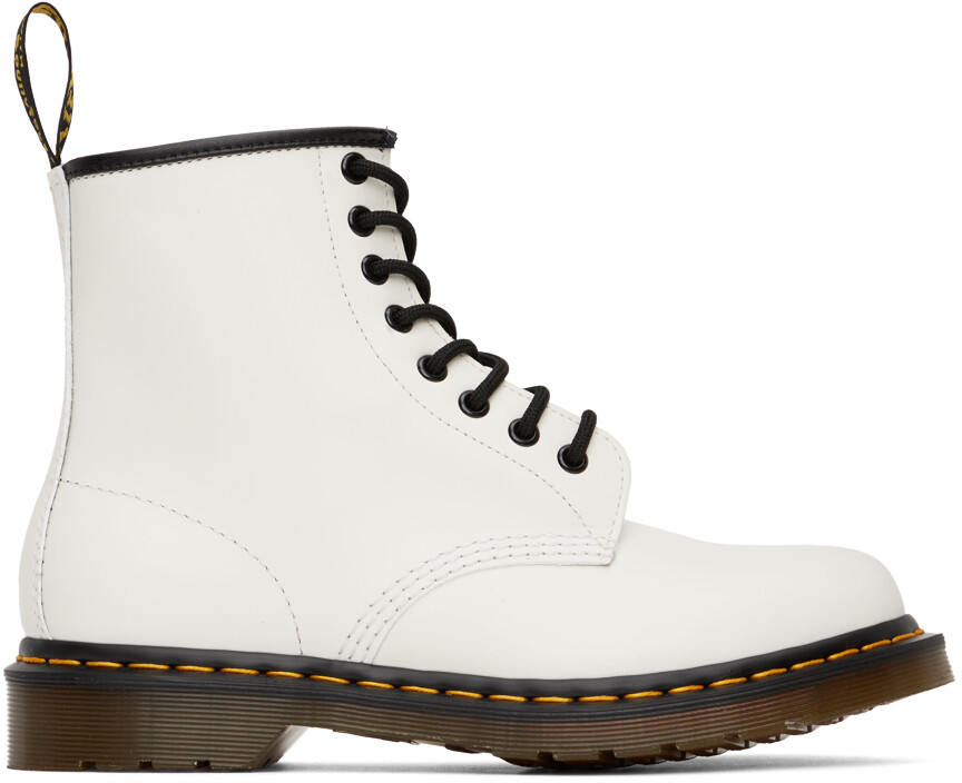 

Белые ботильоны 1460 Dr. Martens