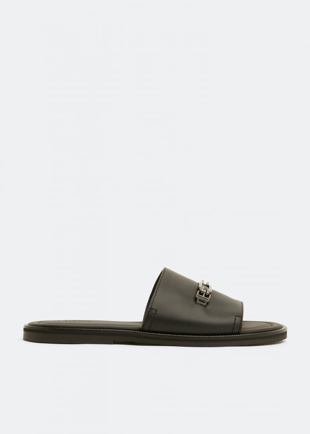 

Шлепанцы BALLY Jacob slides, черный