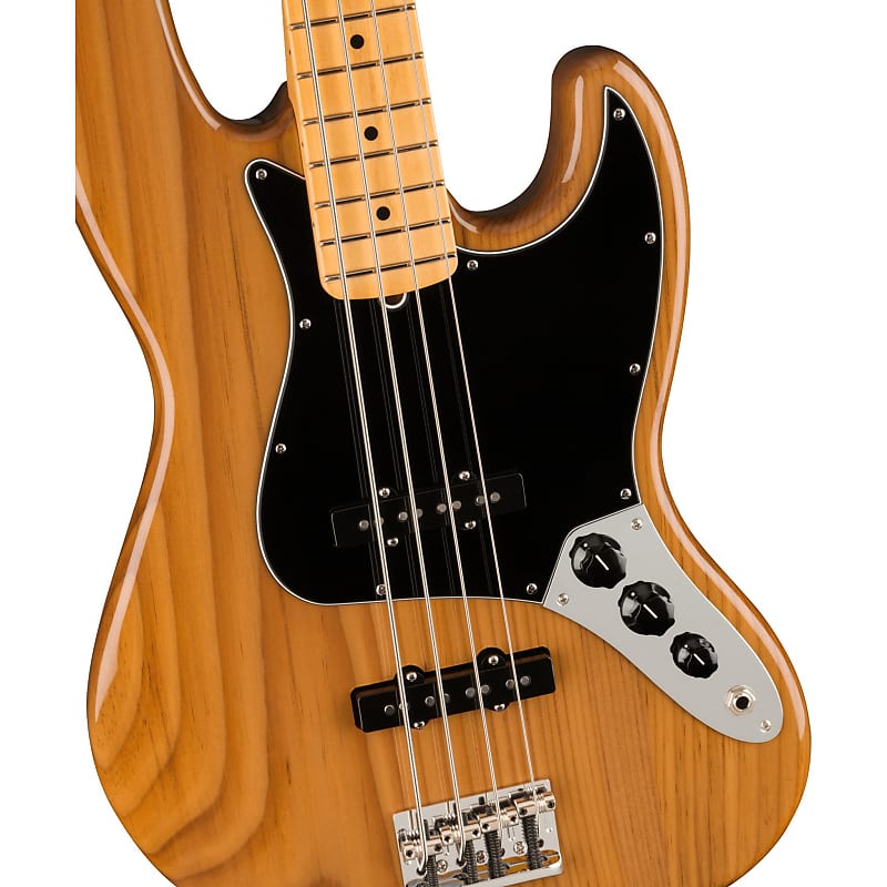 Бас-гитара Fender American Professional II Jazz Bass - жареная сосна фотографии