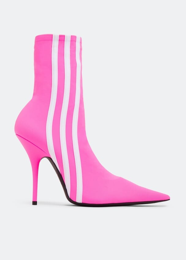 

Ботильоны BALENCIAGA x adidas Knife booties, розовый