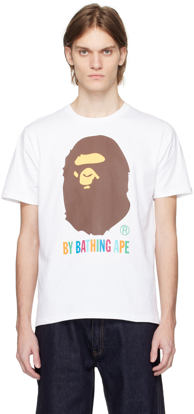

Футболка белого цвета BAPE, Белый