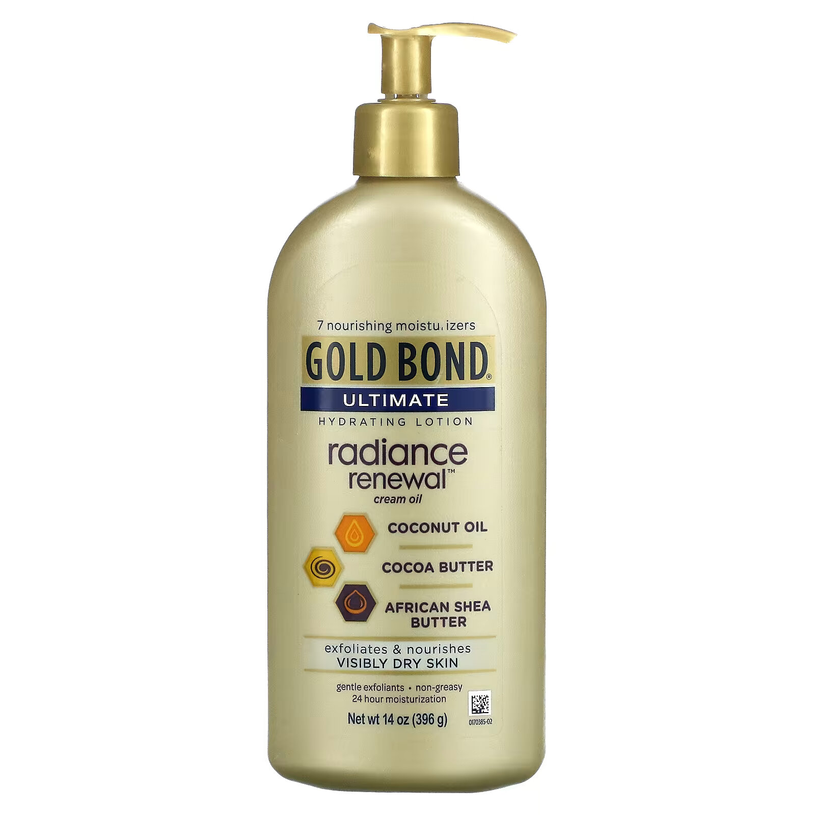 Gold Bond, Восстанавливающий увлажняющий лосьон для сияния кожи, 396 г (14 унций) gold bond ultimate лосьон для лечения кожи алоэ 396 г 14 унций
