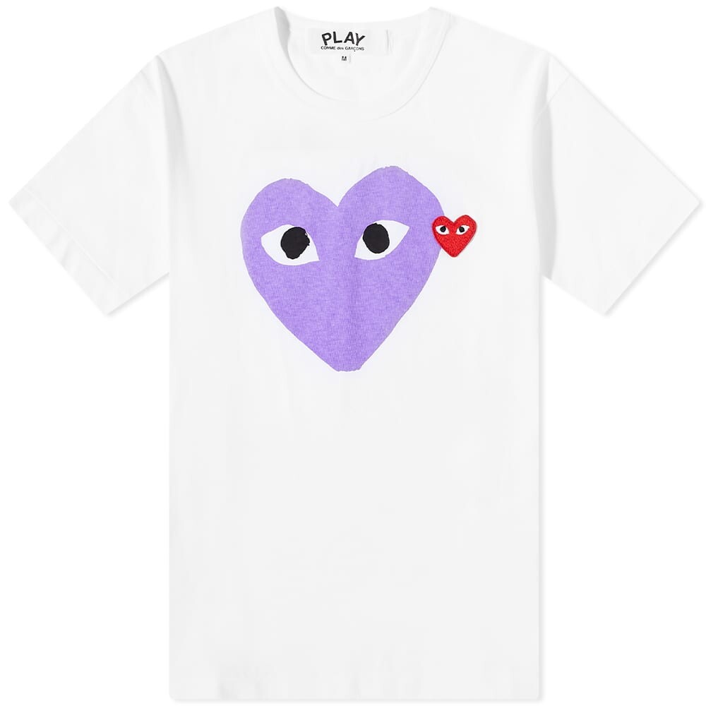 

Футболка Comme des Garcons Play Red Heart Colour Heart Tee, Коричневый