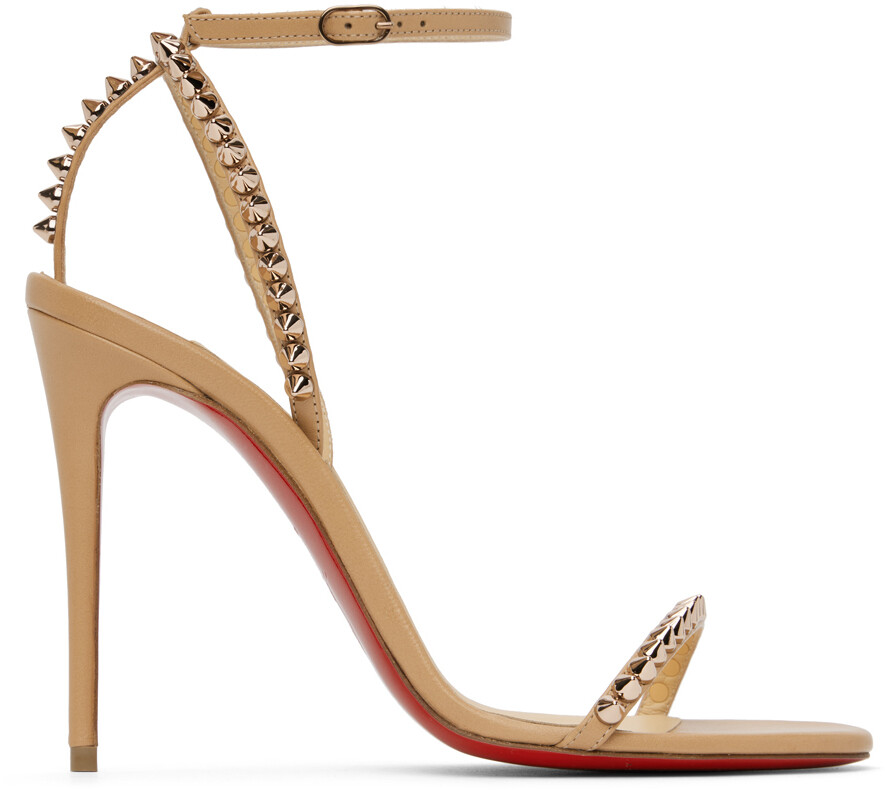 

Бежевые сандалии So Me 100 Christian Louboutin