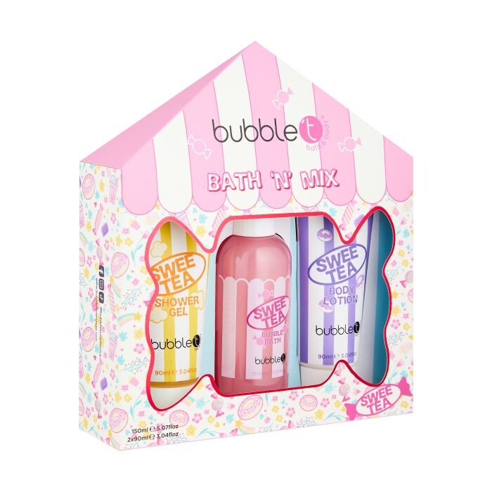 

Набор косметики Set 3 De Baño Sweetea Bubble T, Set 3 productos