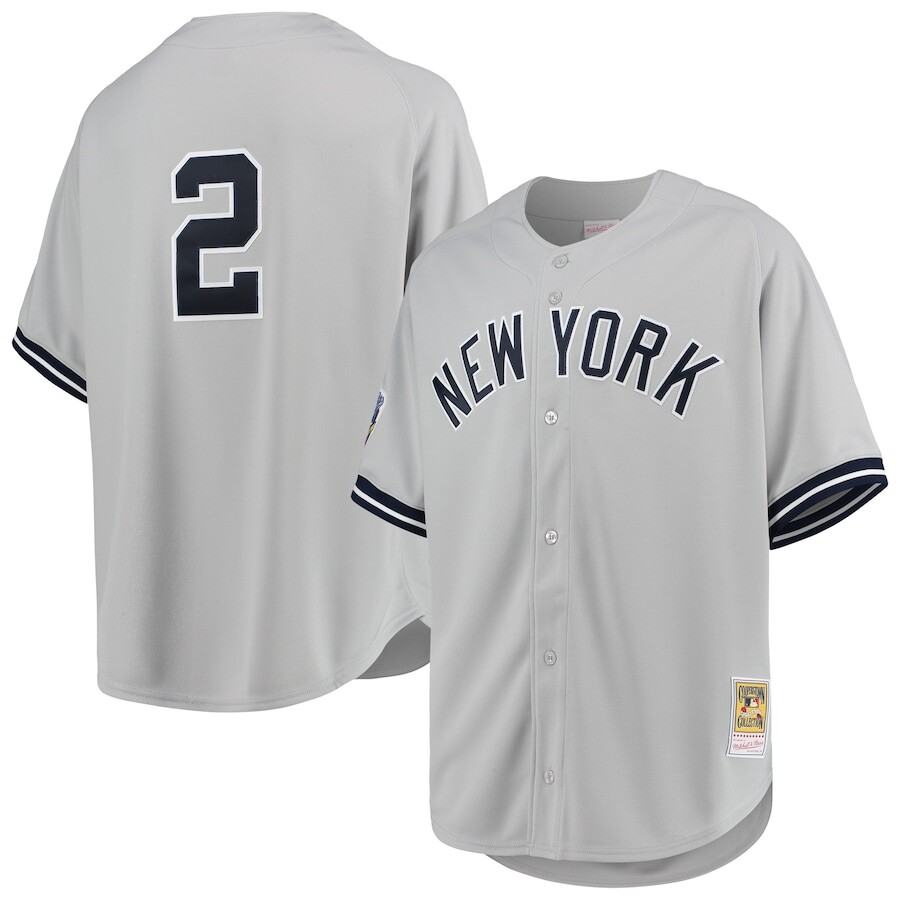 

Джерси Mitchell & Ness New York Yankees, серый