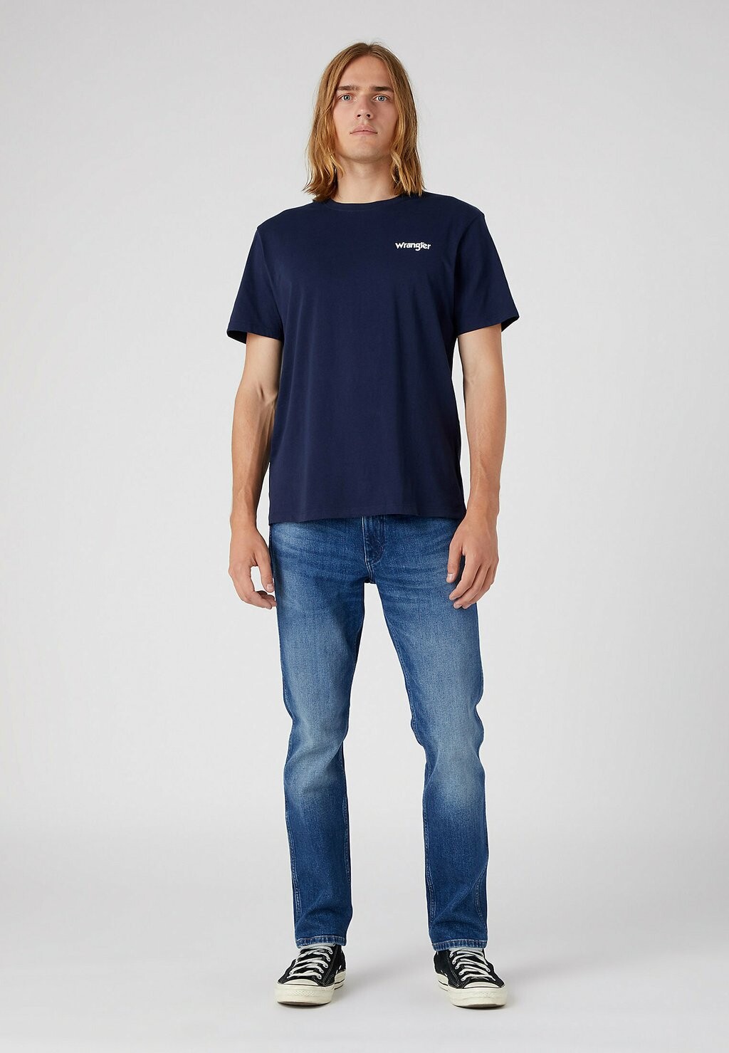 

Базовая футболка Wrangler, темно-синий