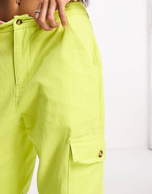 

Желтые брюки Roxy Surf Kind Kate Beach, Желтый