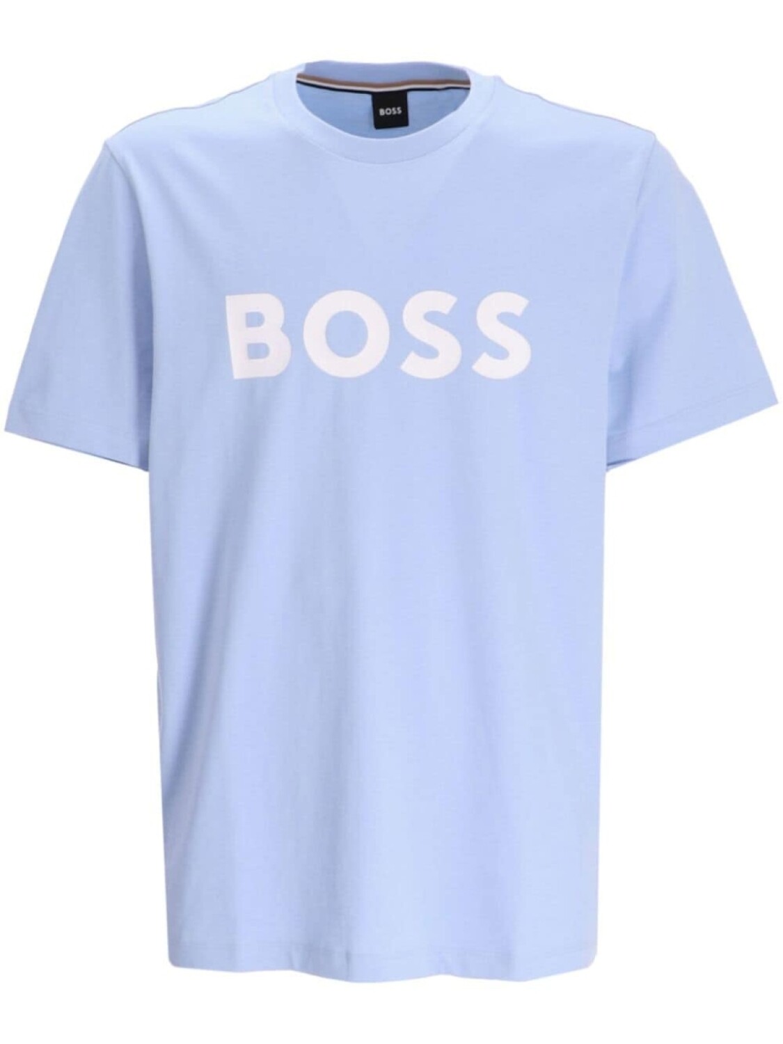 

BOSS футболка Tiburt 354 с логотипом, синий