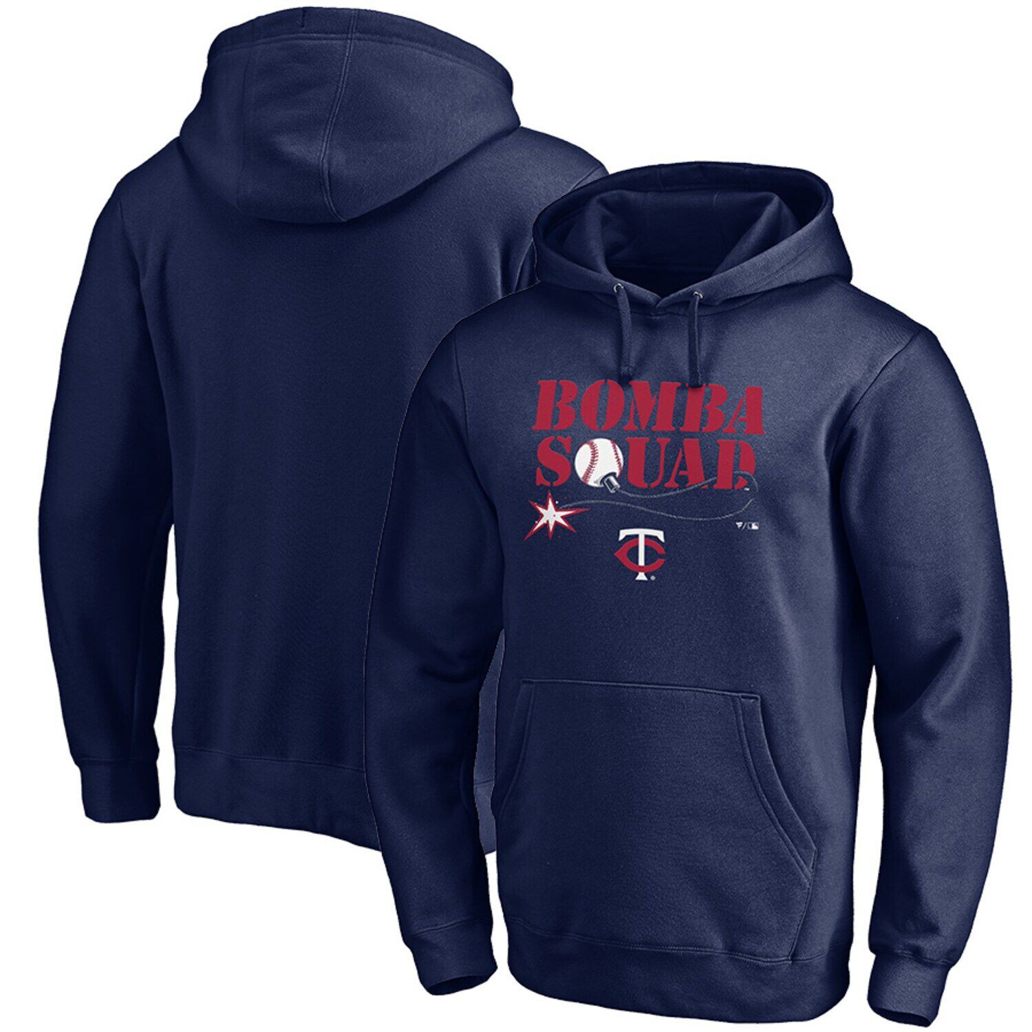 

Мужской темно-синий пуловер с капюшоном Minnesota Twins Local