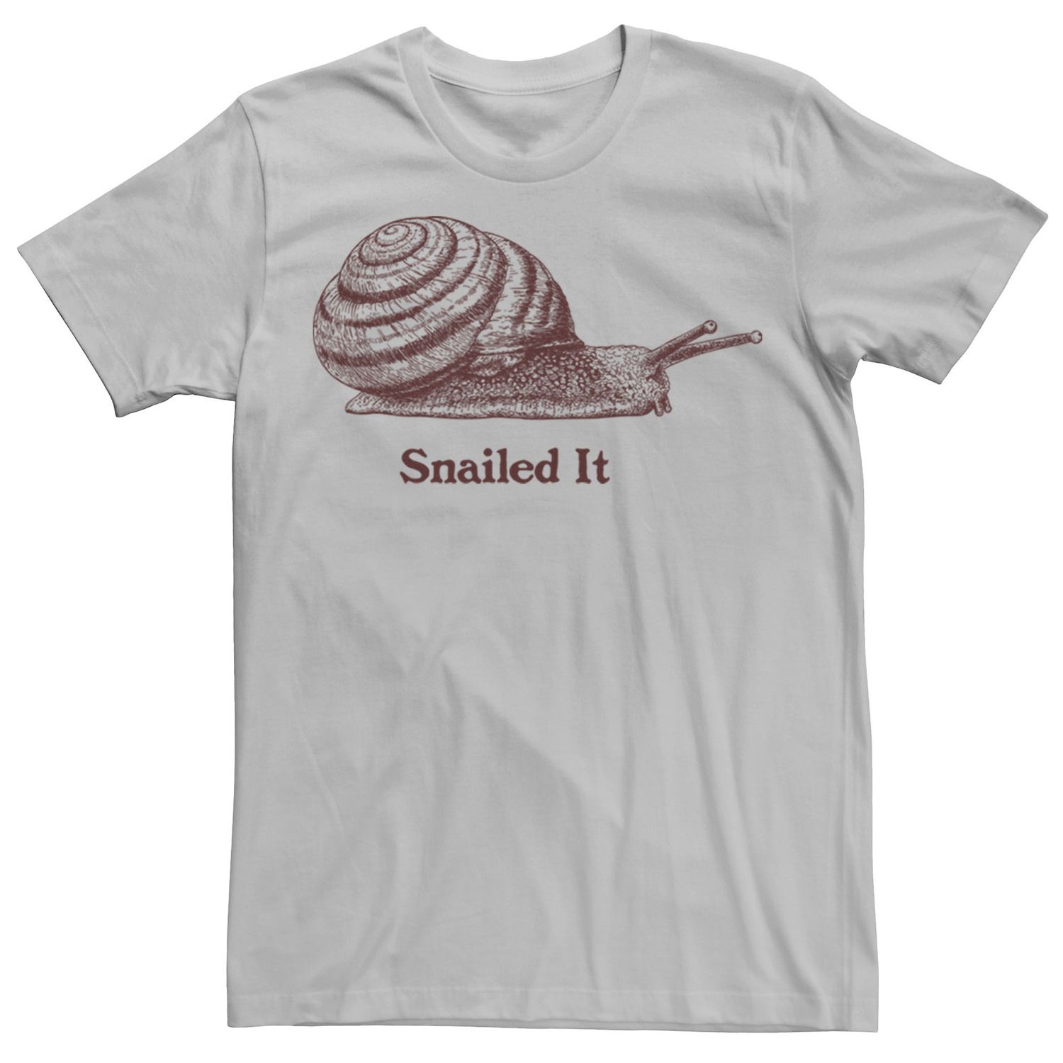 Мужская футболка Snailed It с портретом улитки Licensed Character мужская футболка улитки s желтый