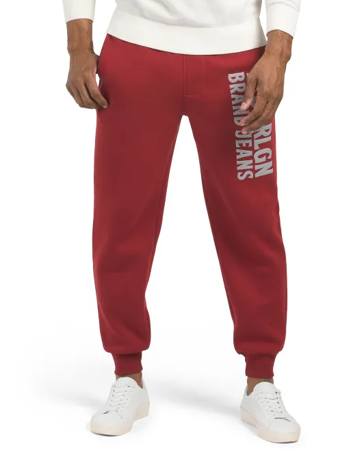 

Слоеные джоггеры True Religion, красный