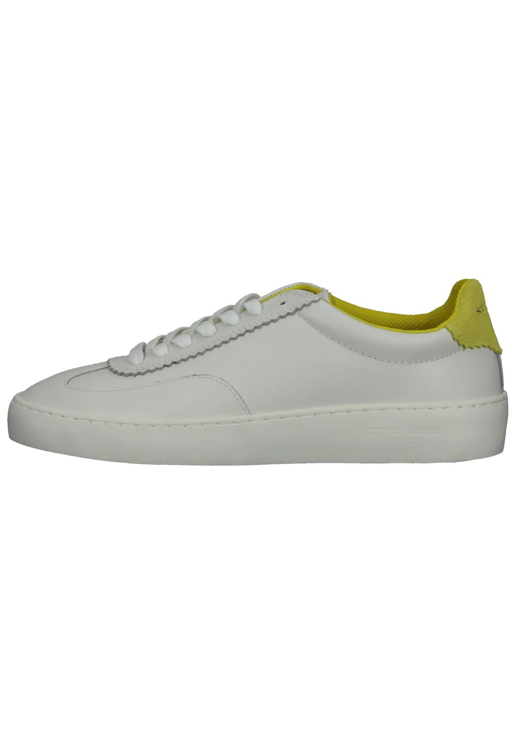 

Низкие кеды Scotch & Soda, цвет white yellow