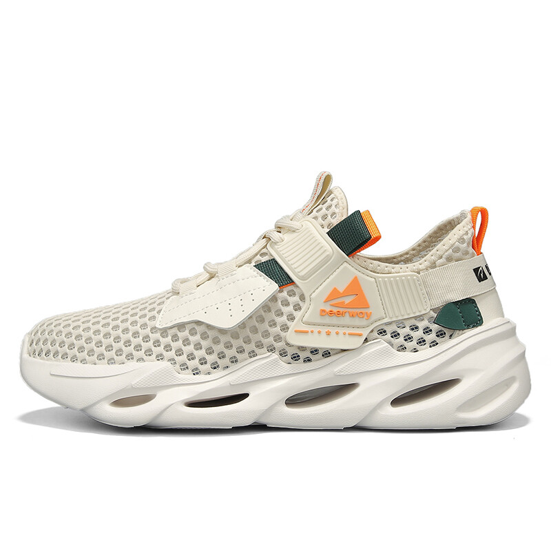 

Кроссовки мужские Lifestyle Shoes Men Low-Top Deerway, цвет Rice apricot orange