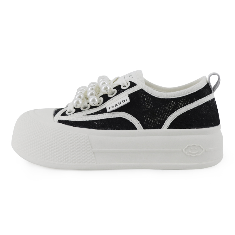 

Кроссовки TRANOI Lifestyle Shoes Women's Low-top Black, черный