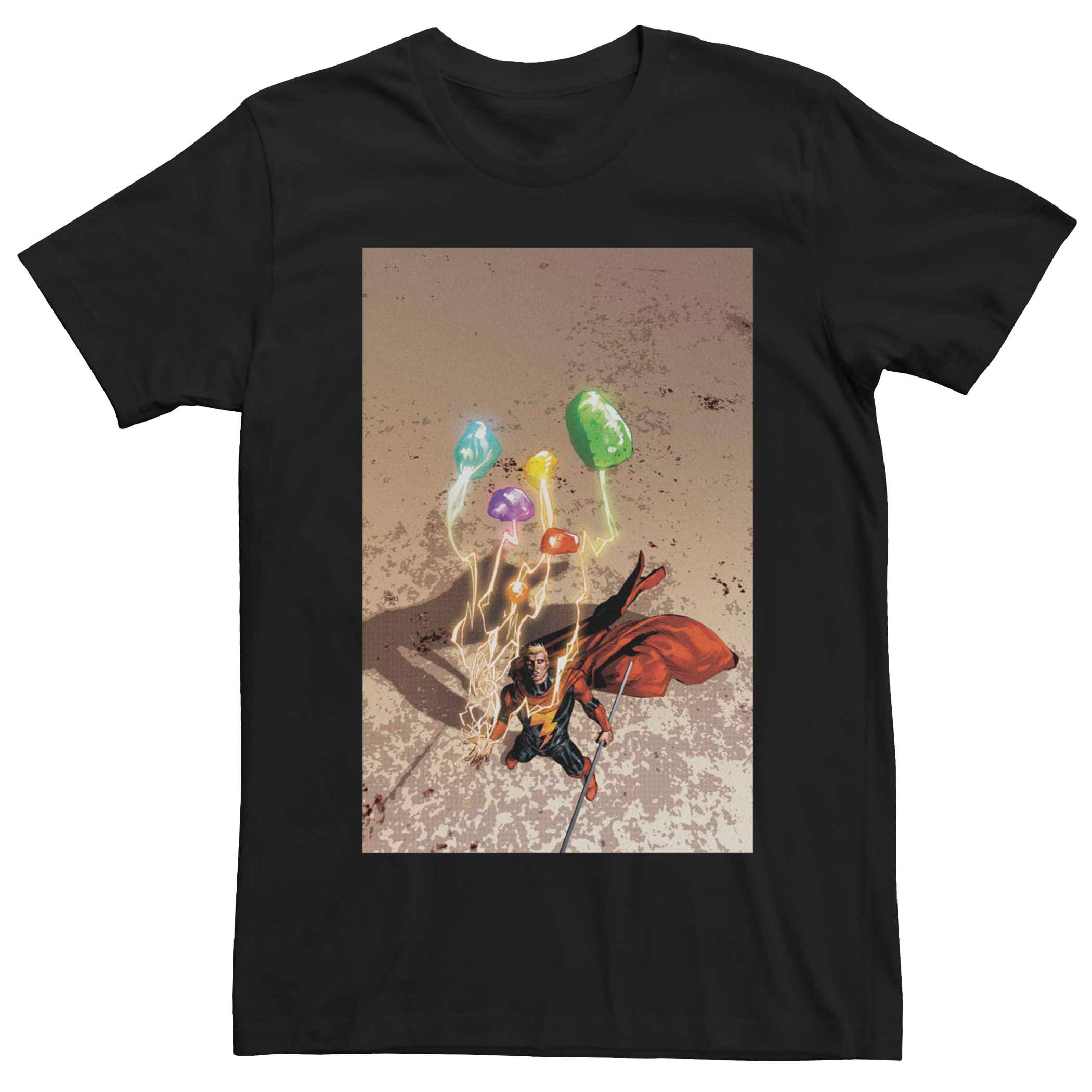 Мужская футболка с изображением комиксов Marvel Infinity Stones Licensed Character