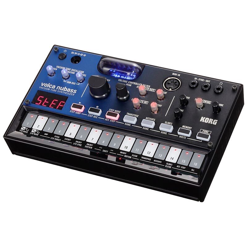 

Korg Volca NuBass Ламповый синтезатор баса с Nutube