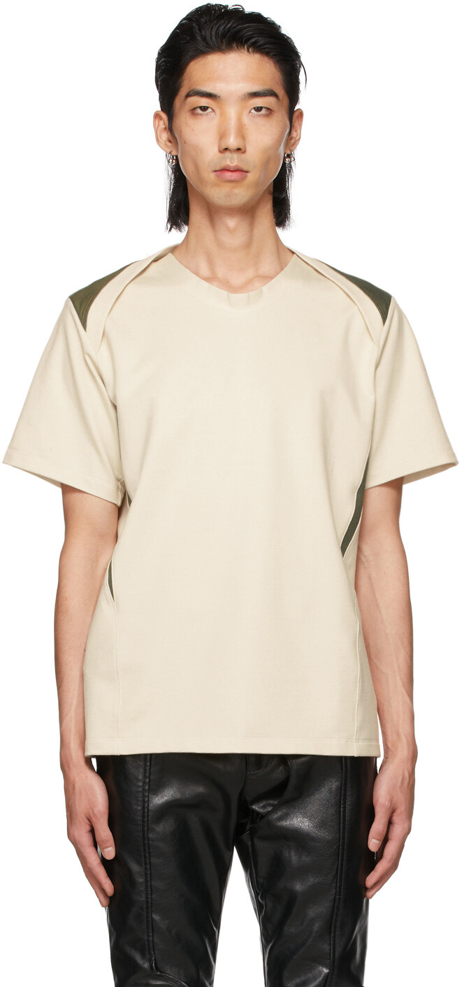 

Эксклюзивная футболка SSENSE Off-White и Green Clementi ADYAR
