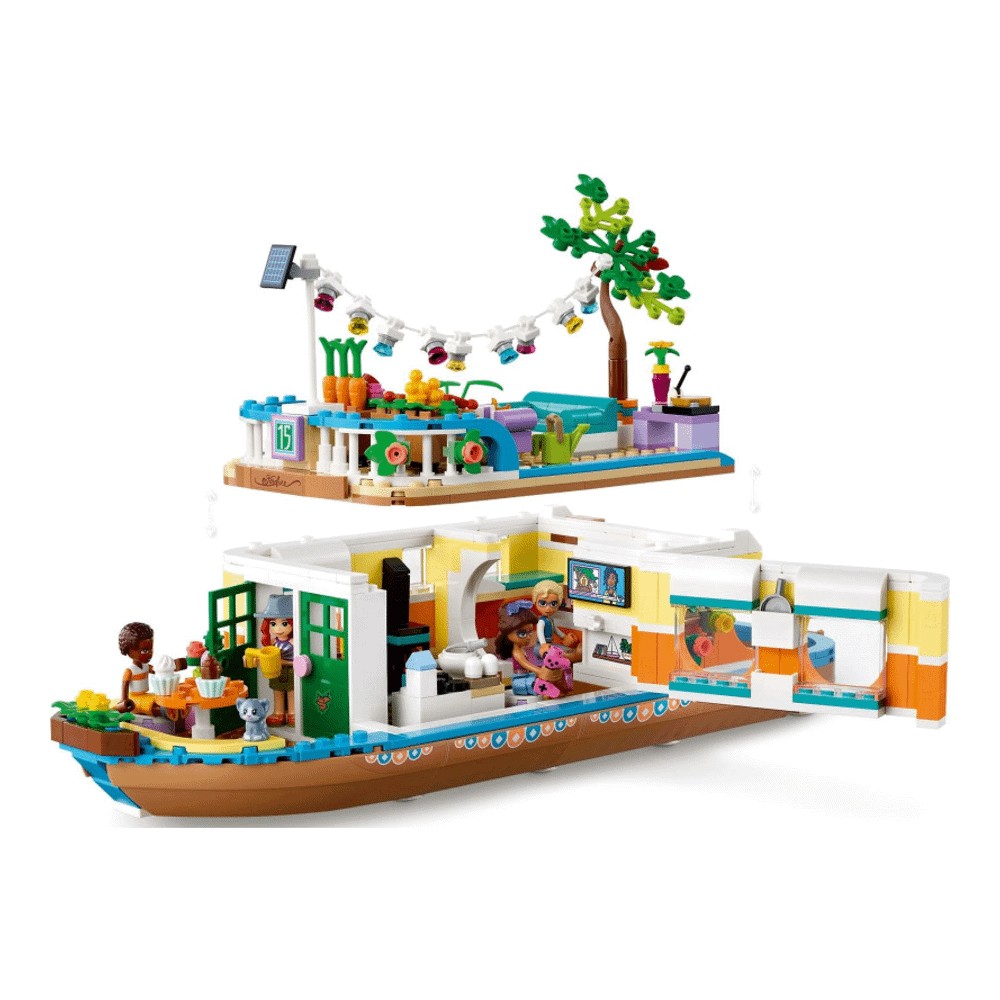 Конструктор LEGO Friends 41702 Плавучий дом на канале