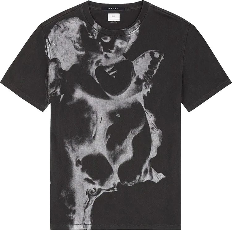 

Футболка Ksubi Kash Short-Sleeve Tee 'Faded Black', черный