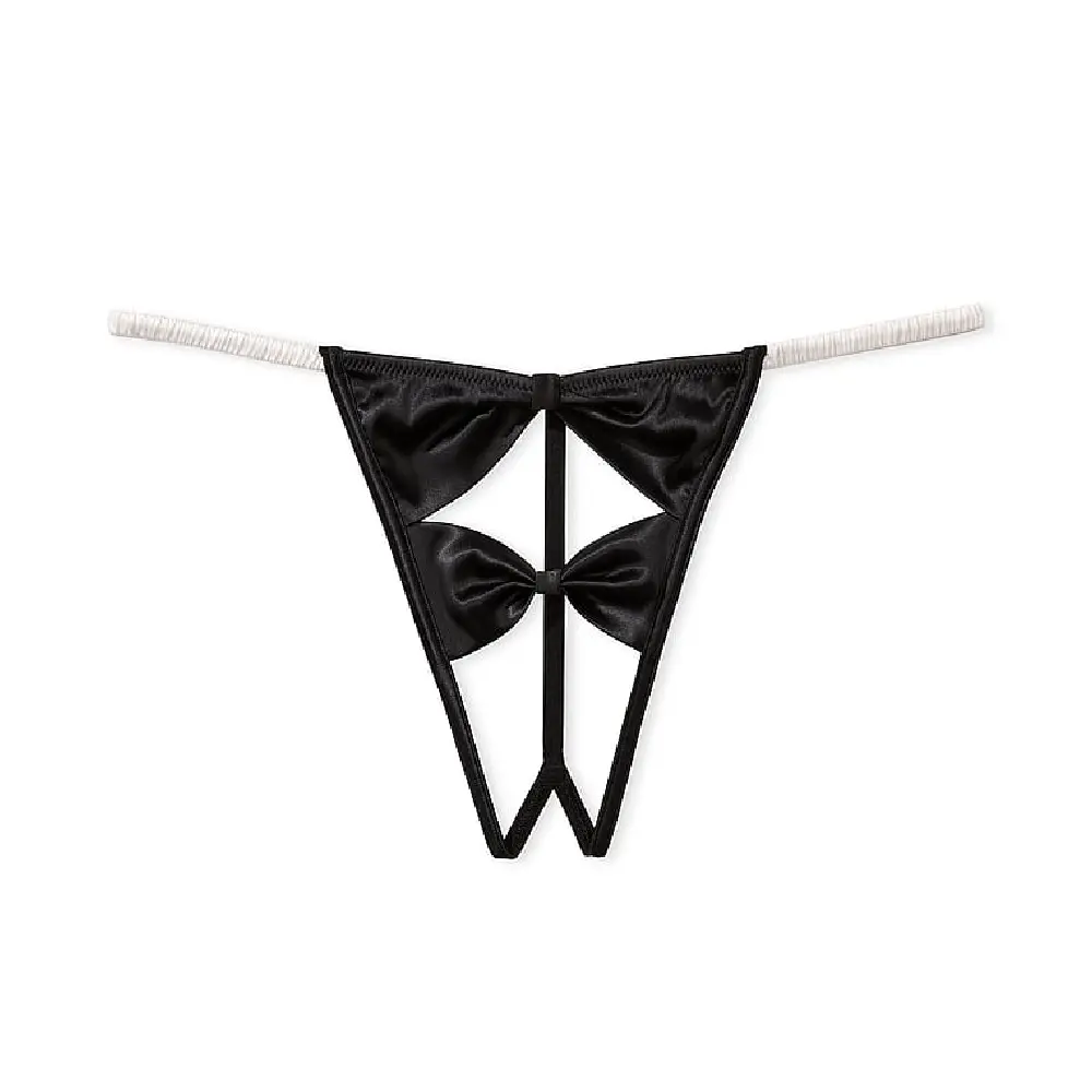 

Трусы Victoria's Secret Dream Angels Mesh And Lace, черный/белый
