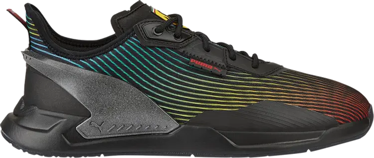 

Кроссовки Puma Scuderia Ferrari x IONSpeed Velocity Motorsport Rainbow Gradient, черный