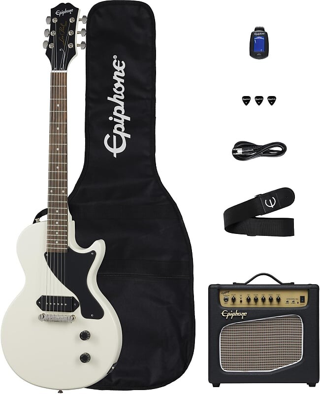 

Epiphone Billie Joe Armstrong Les Paul Junior Player Pack PPEG-BJALPJCWNH3