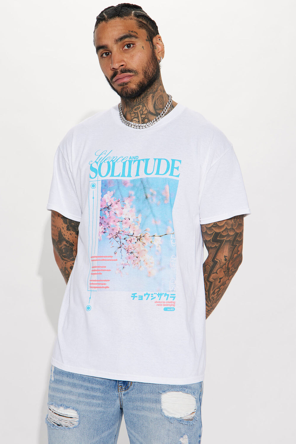 

Футболка Fashion Nova SILENCE23, белый