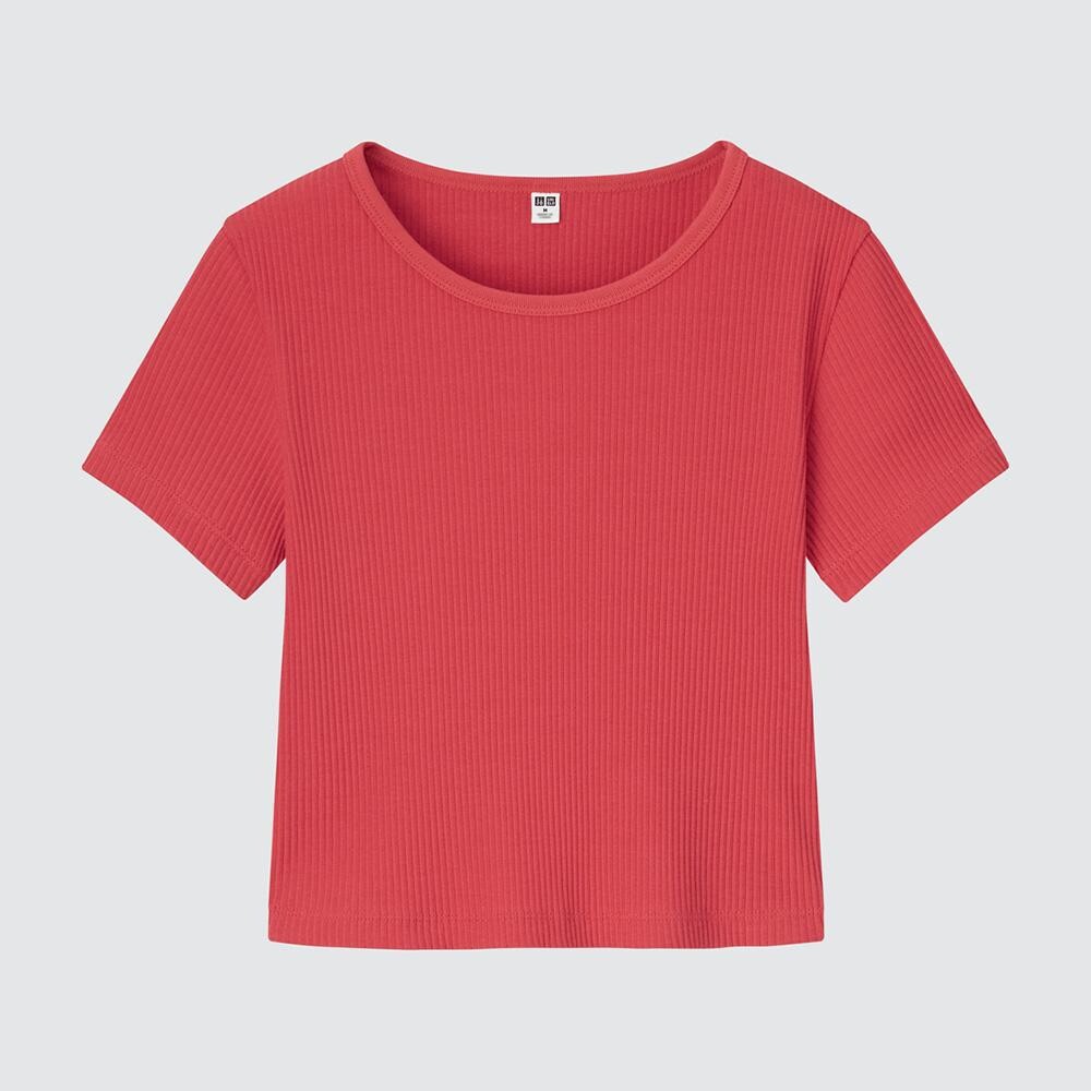 

Футболка хлопковая Uniqlo, красный