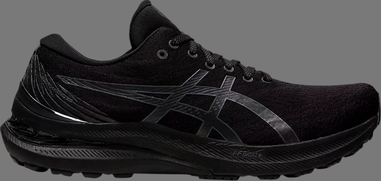 Кроссовки gel kayano 29 4e wide 'triple black' Asics, черный - фото