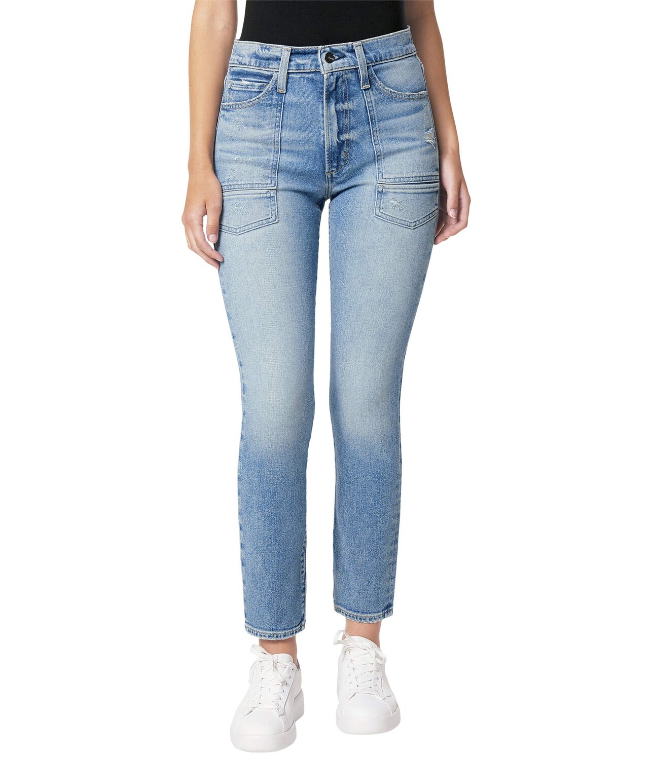 

Джинсы Joe's Jeans, Luna Ankle Double Patch in Anything But