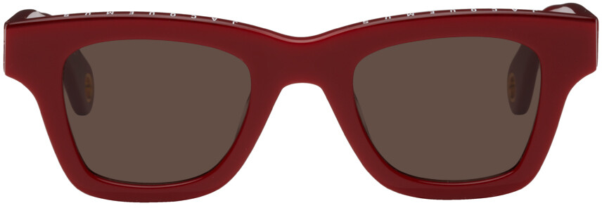 

Красные солнцезащитные очки Le Raphia 'Les Lunettes Nocio' Jacquemus