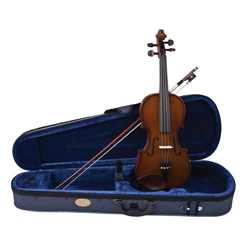 Скрипка Stentor 1400/A2 Student 1 в футляре и деревянный смычок скрипка mirra vb 310 1 2 1 2 в футляре со смычком