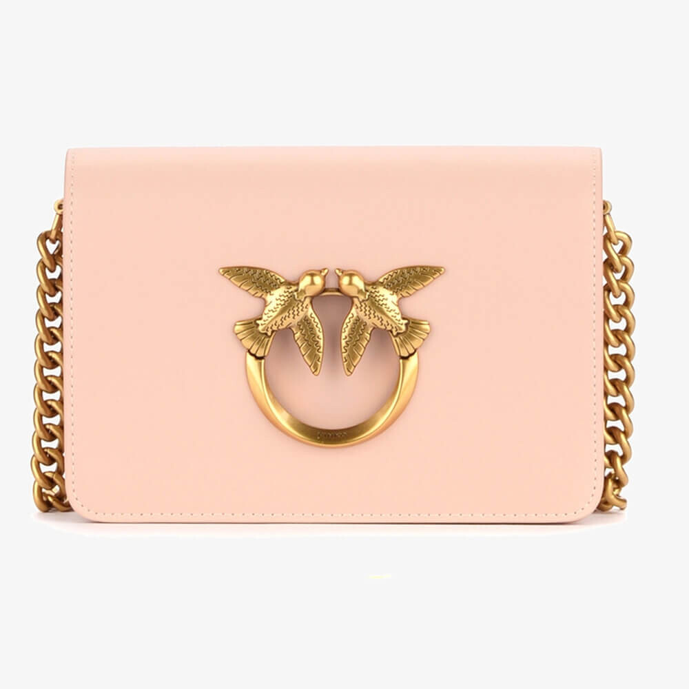 

Сумка кросс-боди Pinko Tracolla Love Click Mini, розовый