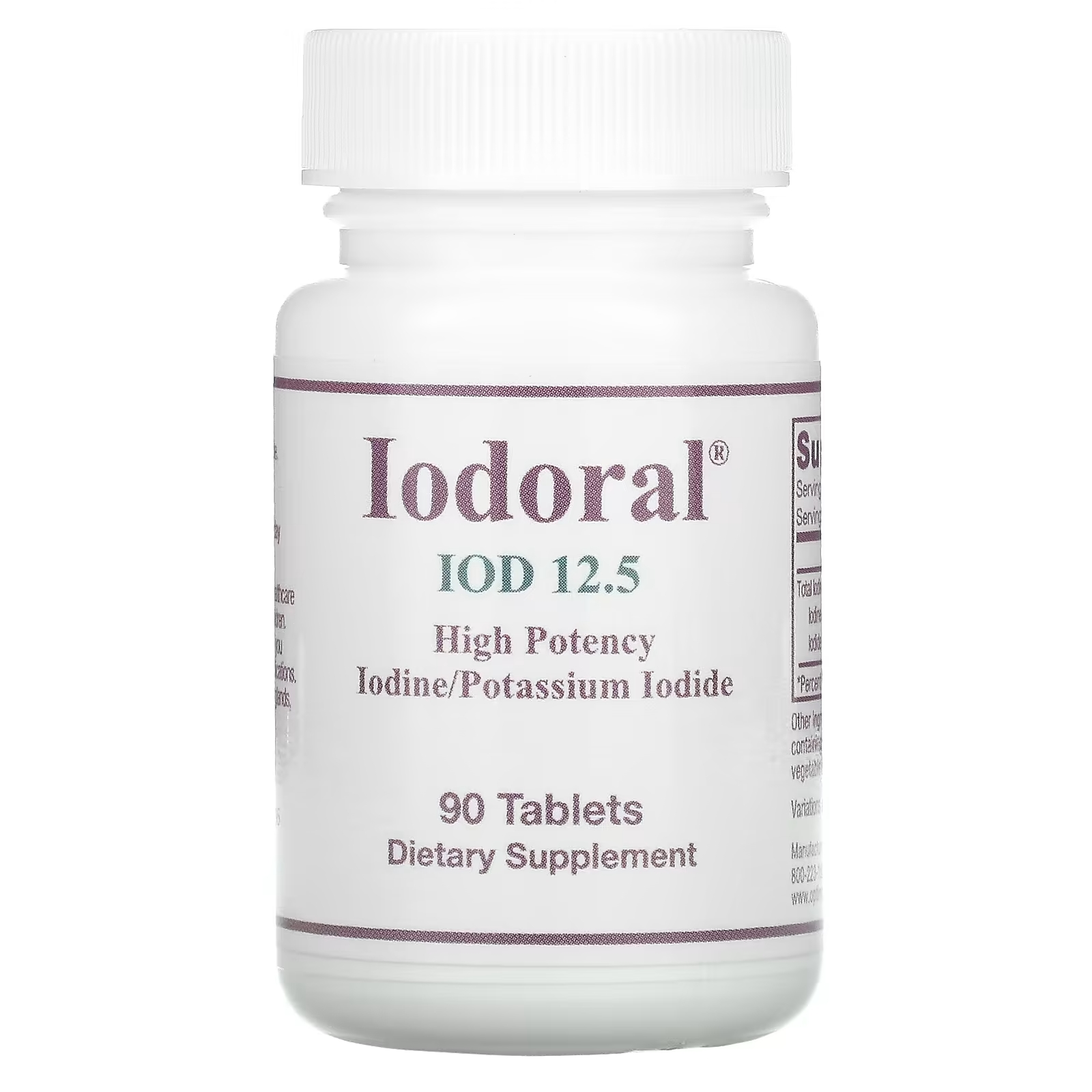 Optimox Iodoral Йодйодид калия, 90 таблеток optimox optivite во время пмс 180 таблеток