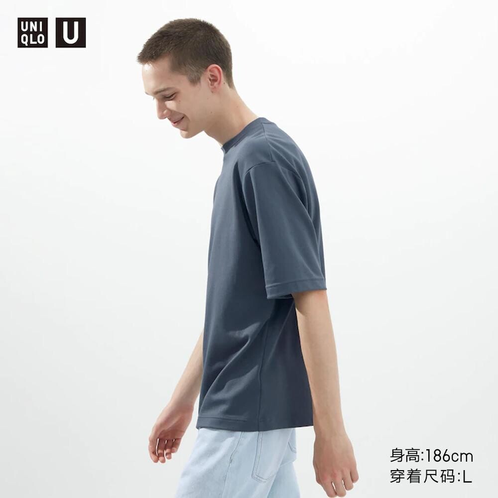 

Футболка унисекс Uniqlo, синий