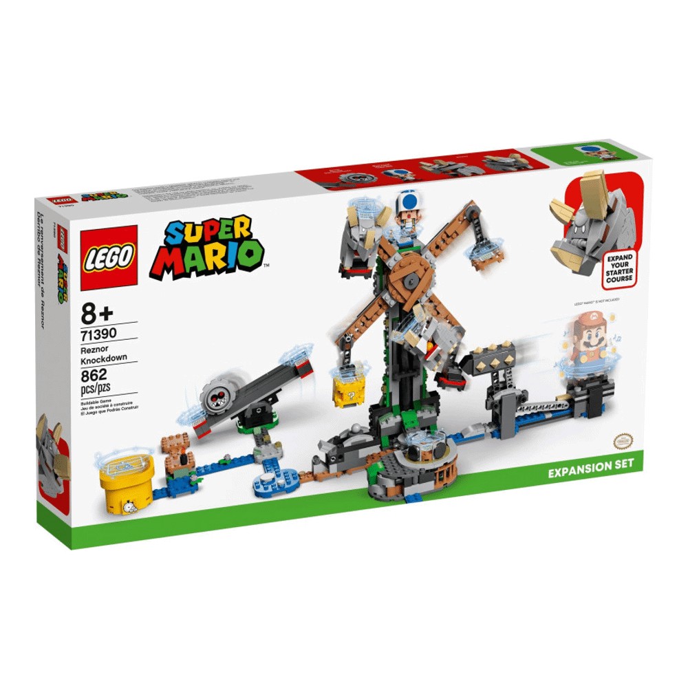 Конструктор LEGO Super Mario 71390 Дополнительный набор «Нокдаун резноров»