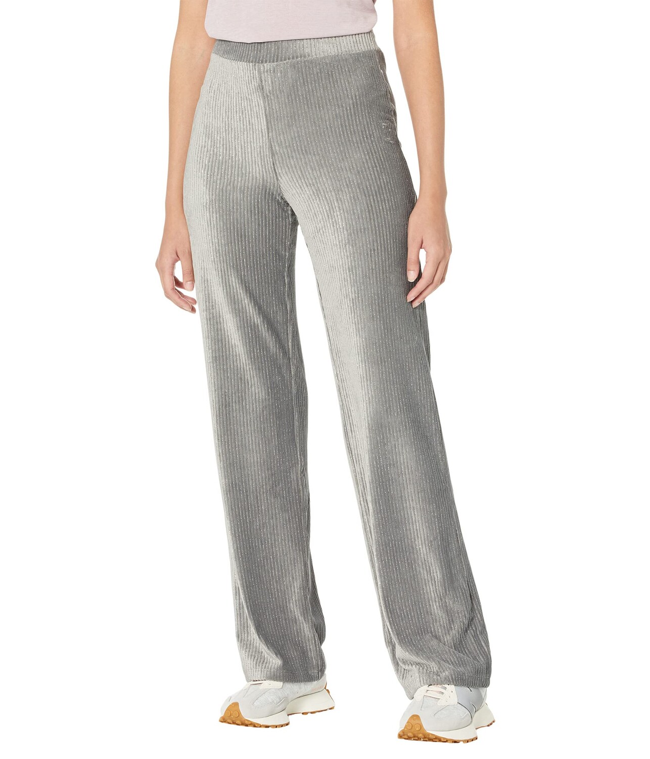 

Брюки Juicy Couture, Wale Velour Pants, Серый