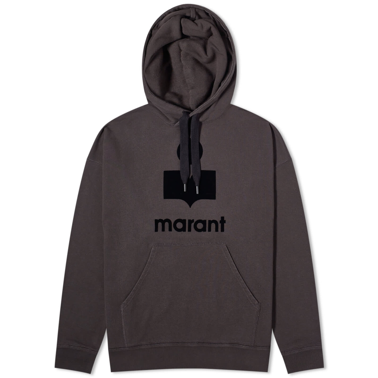 

Худи Isabel Marant Miley Logo, цвет Faded Black