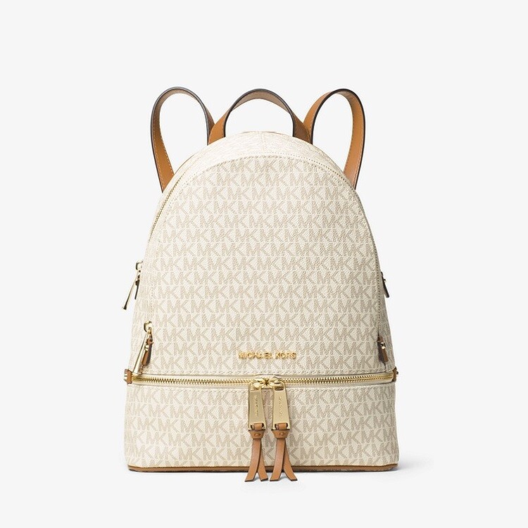 

Рюкзак Michael Michael Kors Rhea Medium Logo, белый