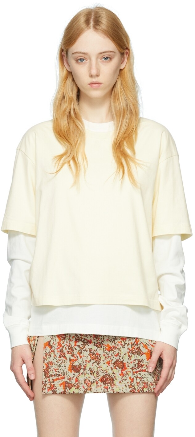 

Хлопковая футболка с длинным рукавом Off-White AMBUSH