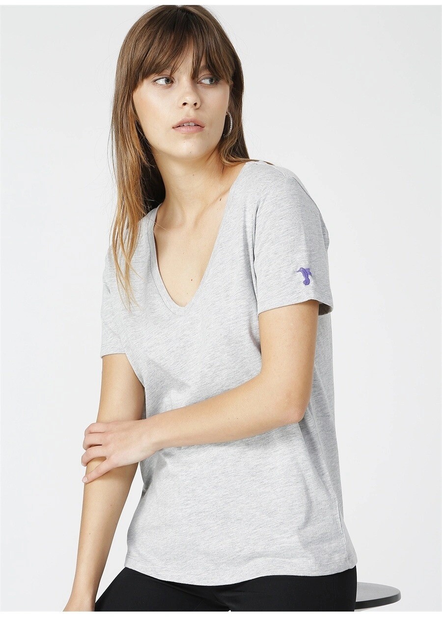 

Футболка Fabrika Teyo V-neck Women's, серый