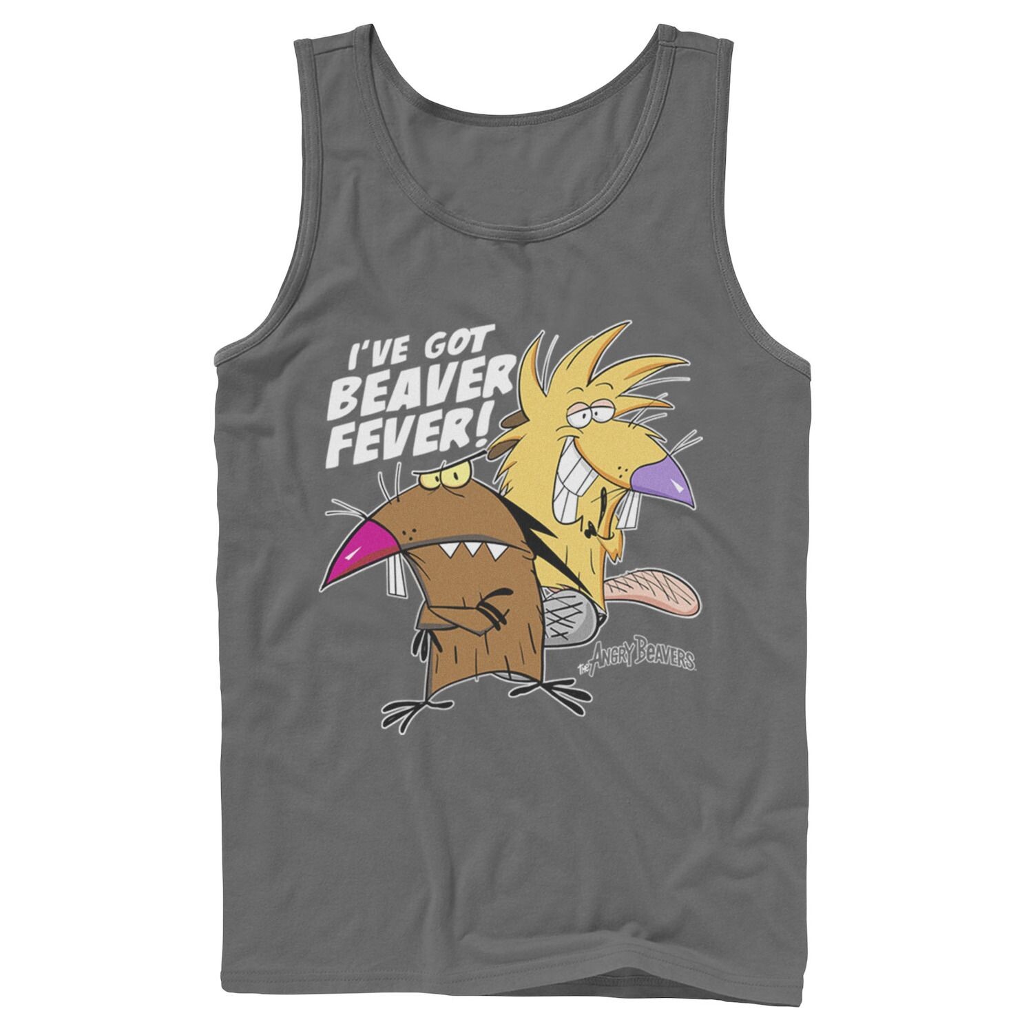 

Мужская майка Nickelodeon Angry Beavers Daggett & Norbert Feverish