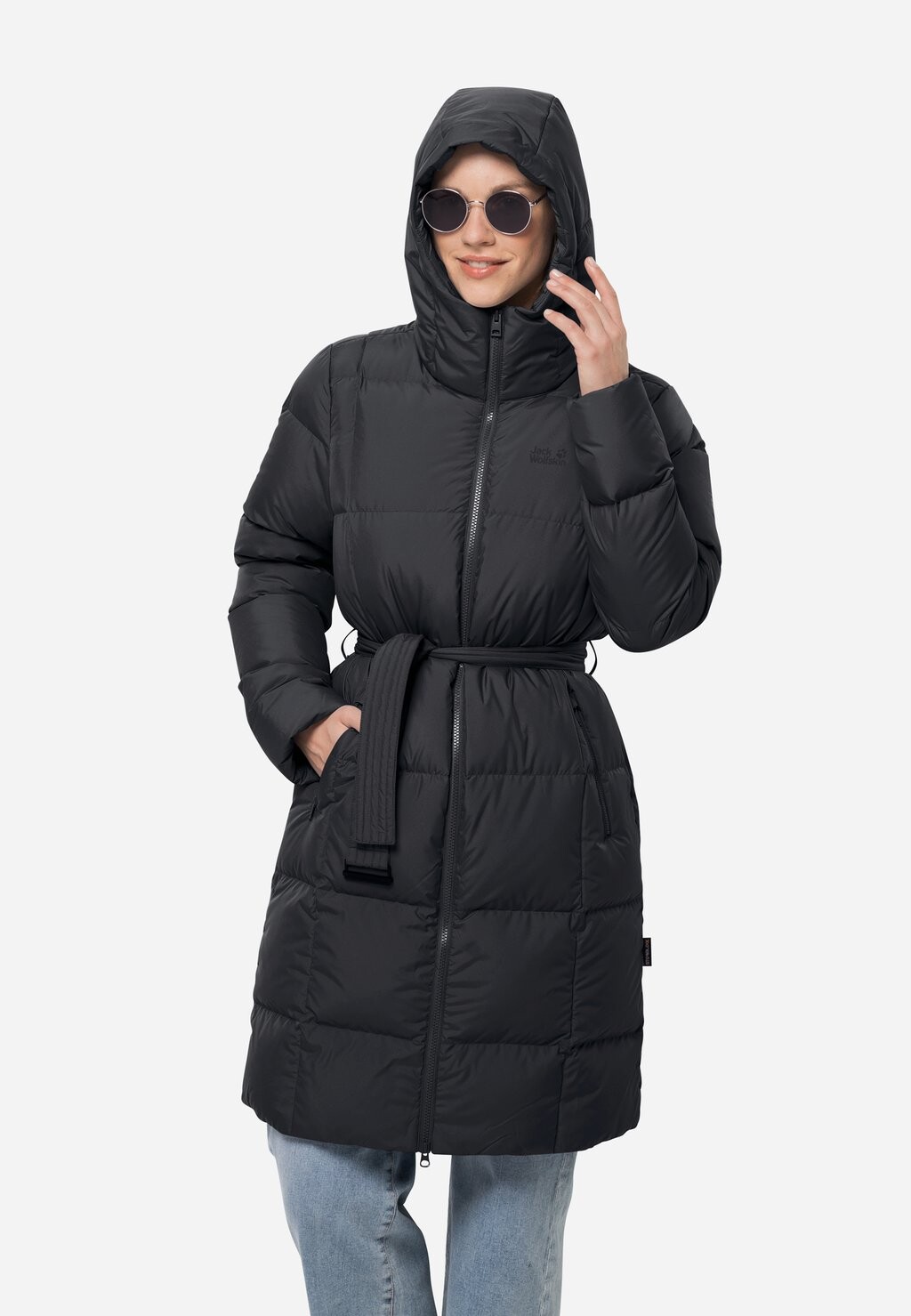 

Пуховик Jack Wolfskin, черный