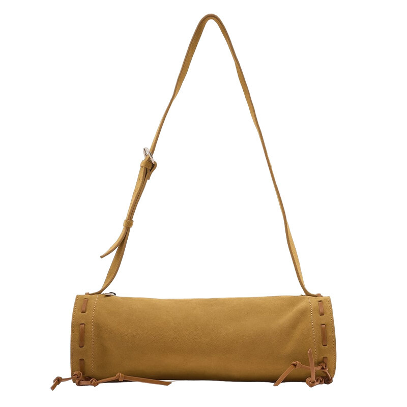 

Сумка Zara Adererror Split Suede With Topstitching, коричневый
