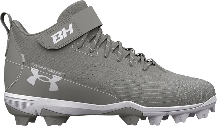 

Бутсы Under Armour Harper 7 Mid RM Grey, серый