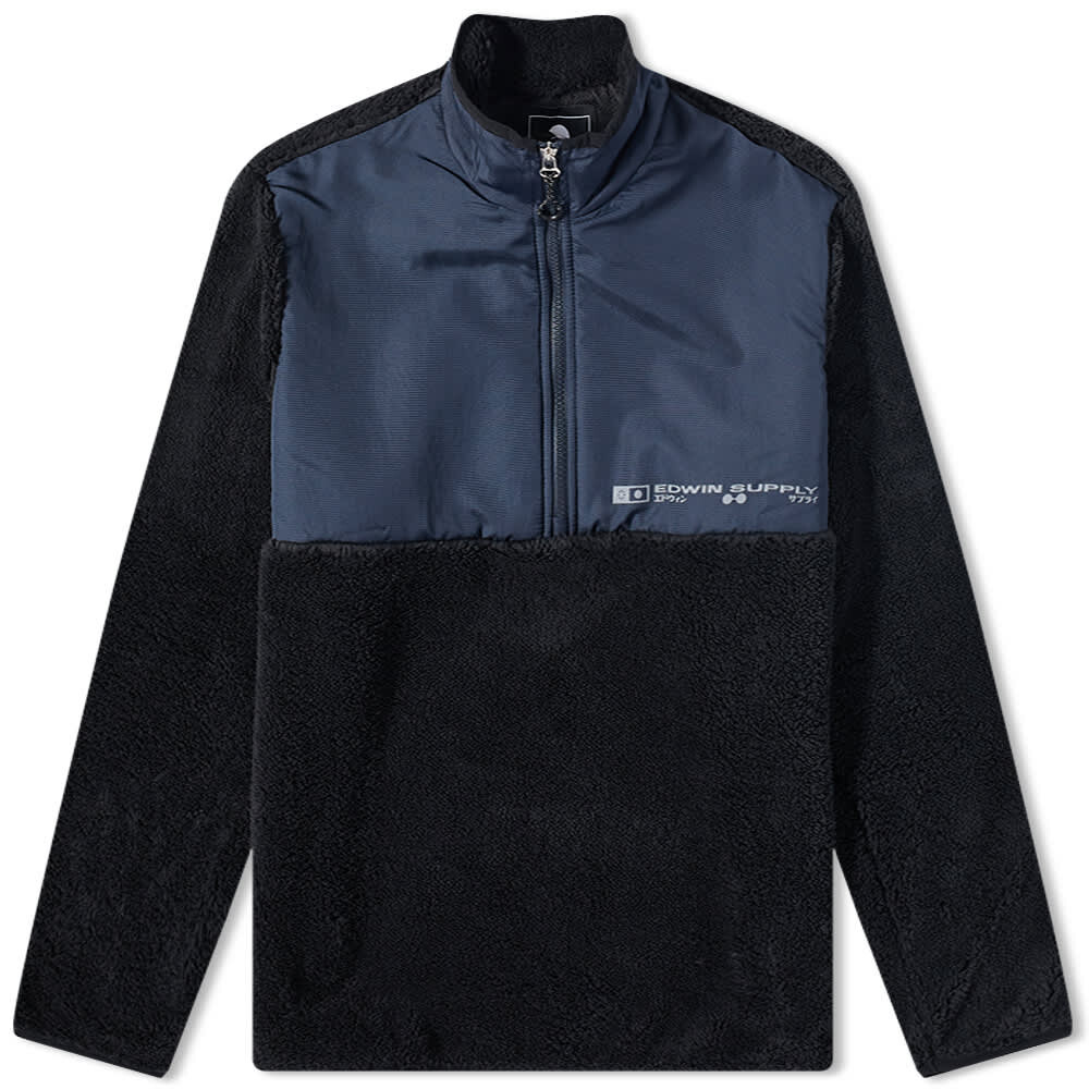 

Джемпер EDWIN Kaiteki Half Zip Fleece Sweat, Серый