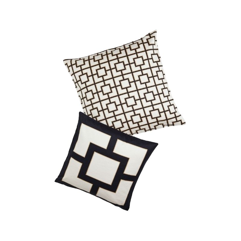 Набор чехлов для декоративных подушек H&M Home Satin, 2 предмета