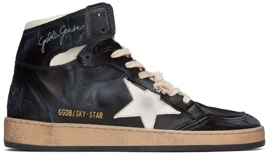 

Черные кроссовки Sky Star Golden Goose